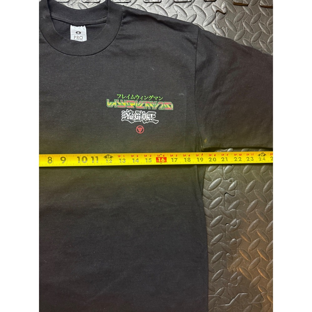 Yu-Gi-Oh GX Elemental HERO Flame Wingman Graphic T-Shirt Mens Medium Black - Picture 5 of 8